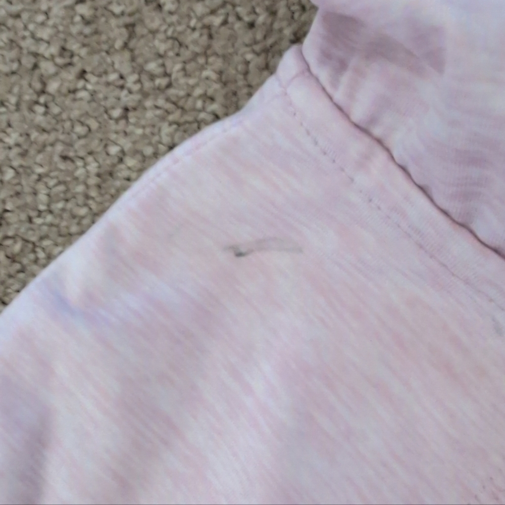 90 Degrees By Reflex Petal Pink Drawstring Hooded Thumbhole Athletic Jacket - Picture 5 of 10